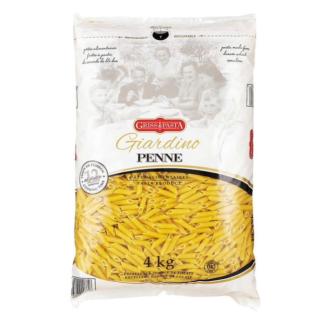 Griss Pasta Giardino Penne, 4 kg Y0