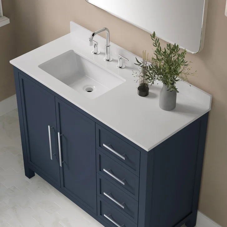 OVE Decors Eliot 42 in. Vanity with Quartz Countertop