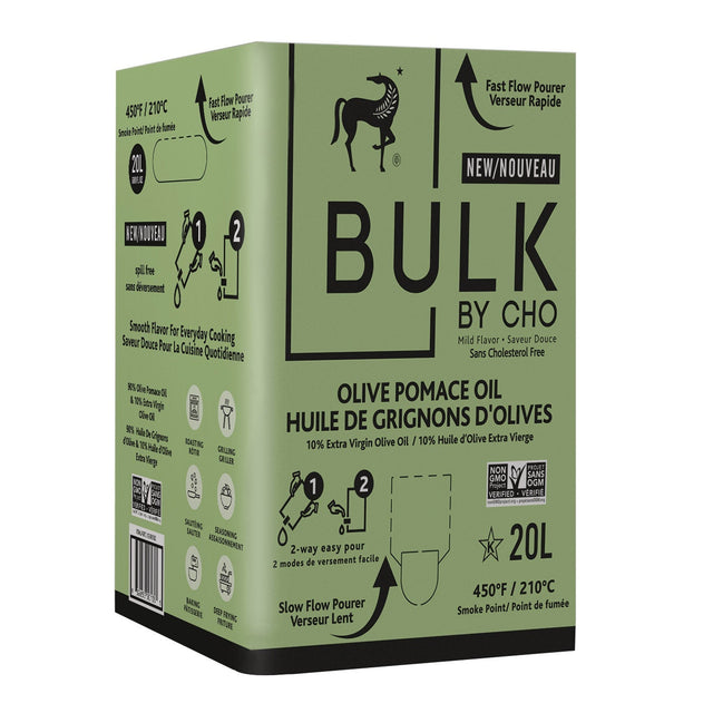 Bulk by CHO Tunisian Olive Pomace and Extra Virgin Olive Oil, 20 L F4