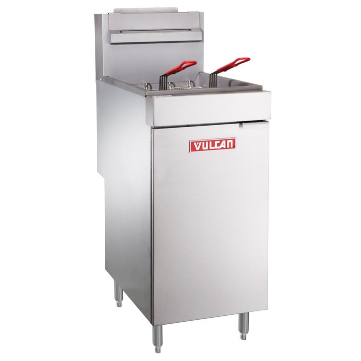 Vulcan 30 in. 40 lb. Commercial Stainless Steel Propane Fryer