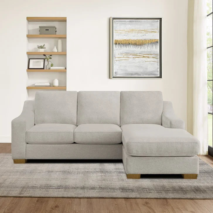 Thomasville Dillard 2-piece Fabric Sofa with Reversible Chaise