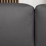 Galleria 2-piece Top Grain Leather Left-hand Facing Sectional