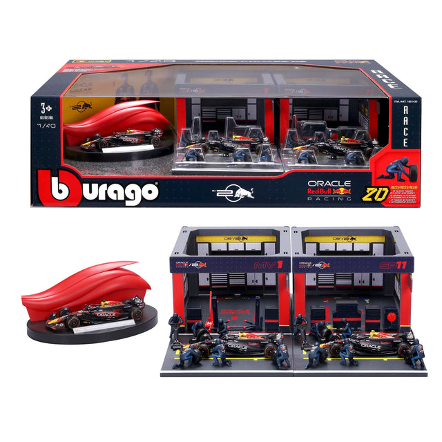 1:43 Red Bull Formula Racing Paddock H1