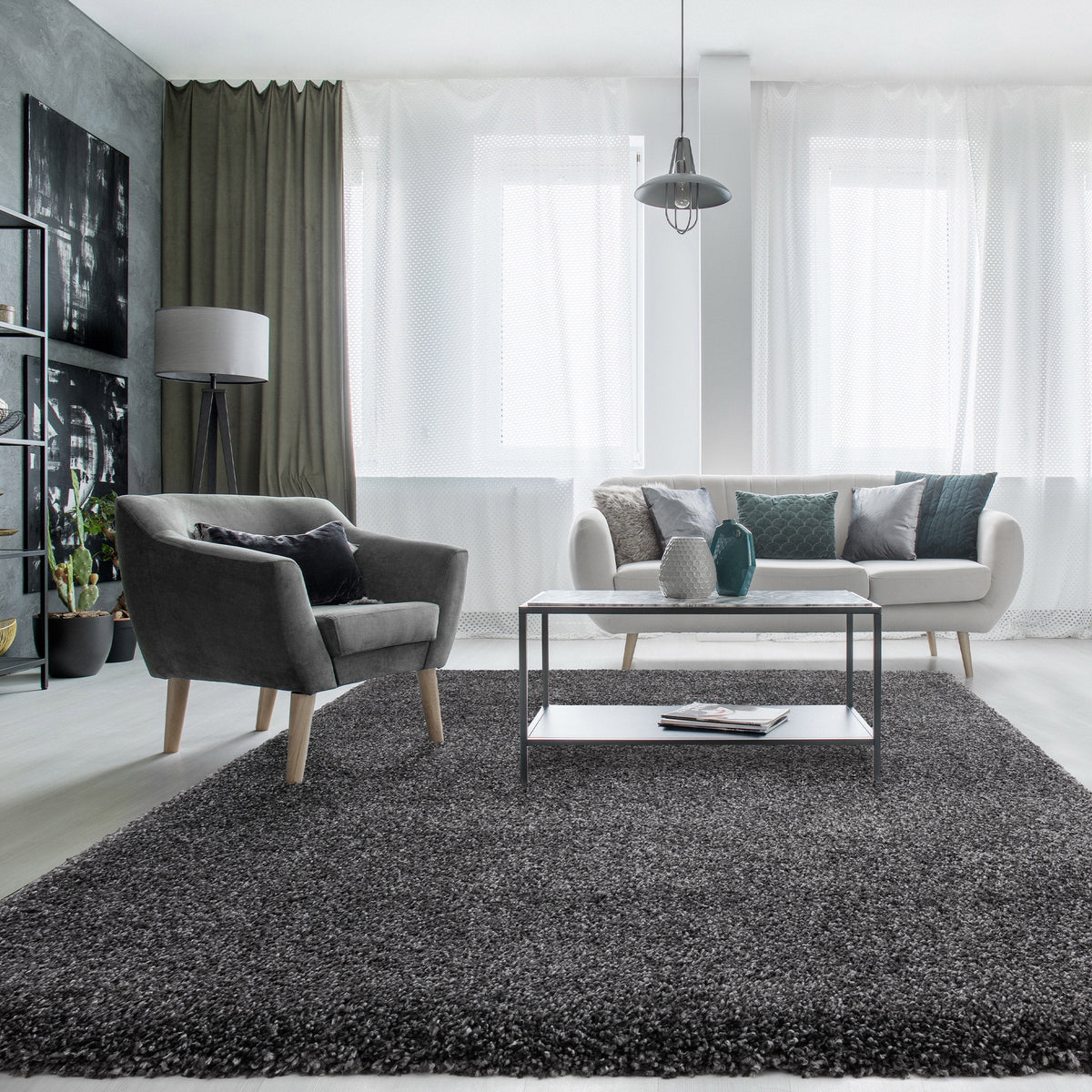 CAM Living Brooklyn Shag Area Rug