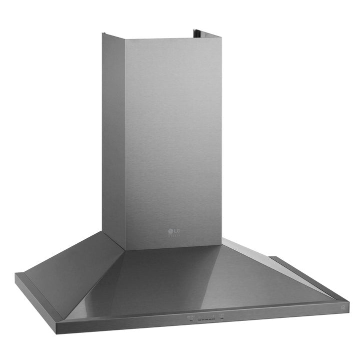 LG STUDIO 30 in Stainless Steel Chimney Wall-mount Range Hood, 600 Max CFM