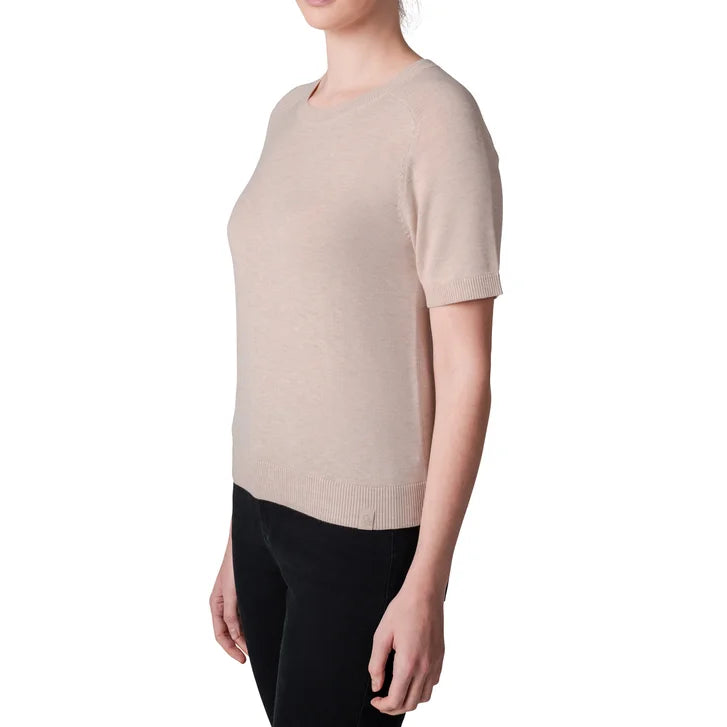 United Colors of Benetton Women’s Short Sleeve Crew Neck Sweater