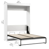 Bestar Boutique Double Wall Bed
