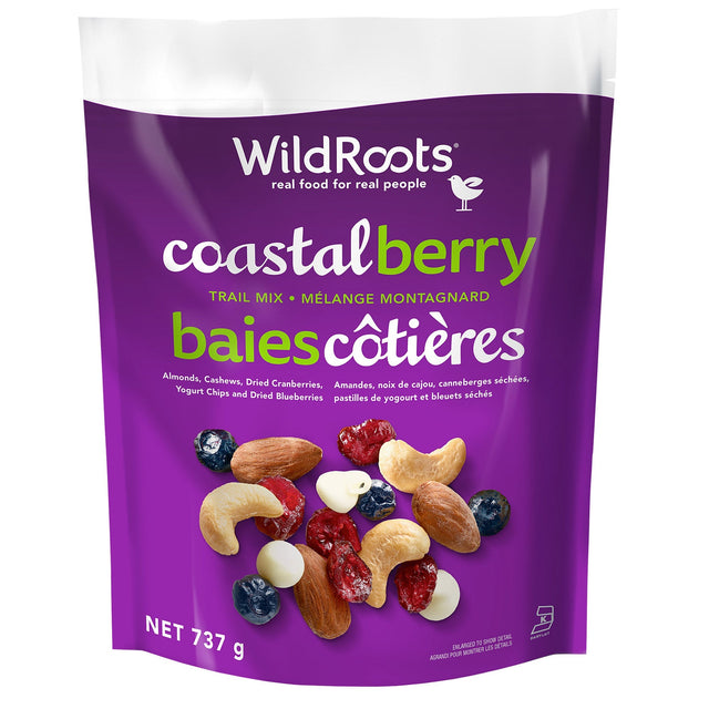 Wild Roots Coastal Berry Trail Mix, 737 g X7