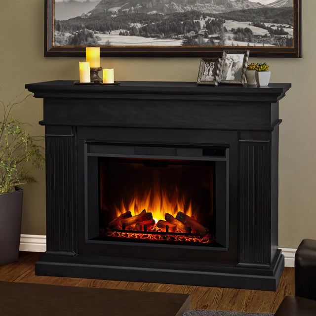 Real Flame Centennial Grand Electric Fireplace, Black S9