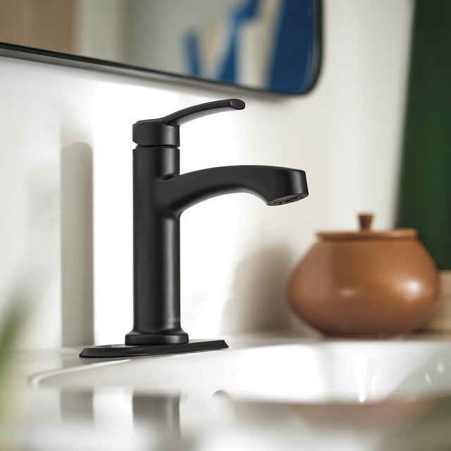 Moen Laken Single Handle Bathroom Faucet M0