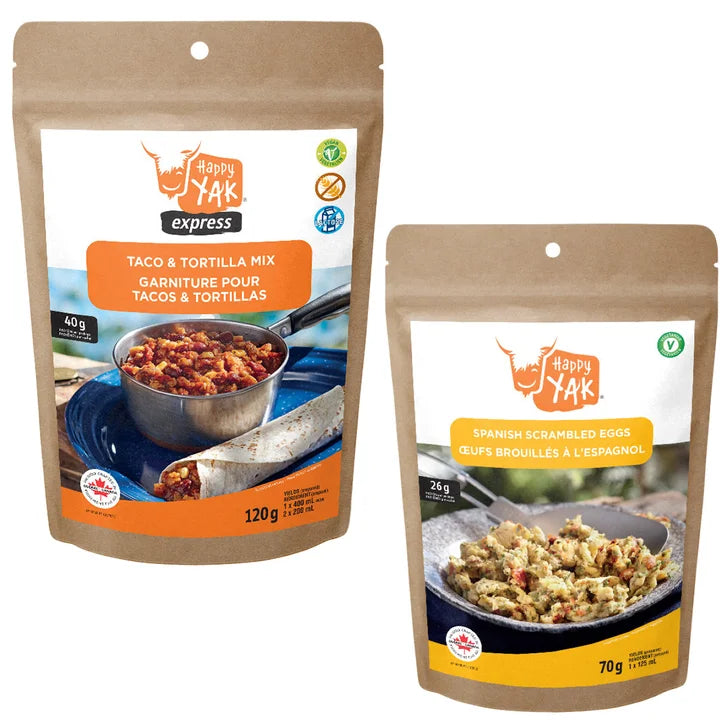 Happy Yak 72 Hour Preparedness Meal Kit