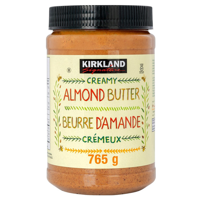 Kirkland Signature Creamy Almond Butter, 765 g F4