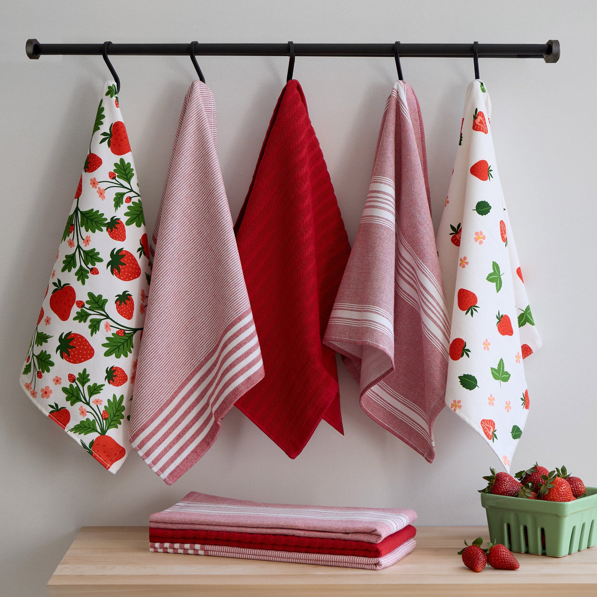 Mikasa Kitchen Towels, 8-pack