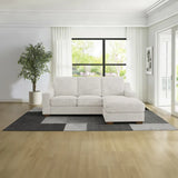 Thomasville Dillard – Woven Fabric 2-piece Sofa with Reversible Chaise