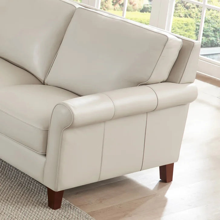 Prospera Home Larsen Top-grain Leather Sofa and Loveseat
