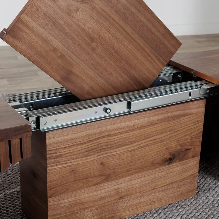 Round Transformer Table with Bench