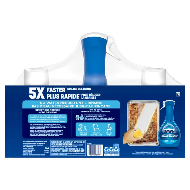 Dawn Powerwash Dish Spray, 3 × 635 mL