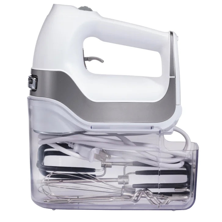 Hamilton Beach Professional 7 Speed Hand Mixer, White