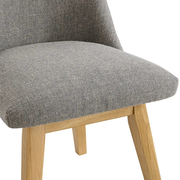 Aiden & Ivy Destin Fabric Dining Chair, 2-pack