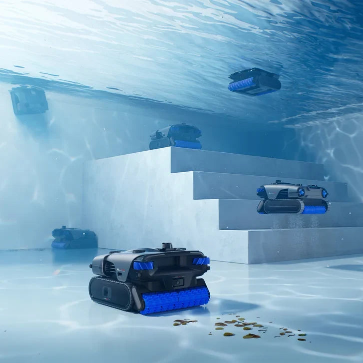 Mova Rover X10 Cordless Robotic Pool Cleaner with V10 Cordless Pool Vacuum