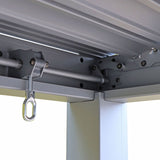 Penguin Gazebo, Aluminum Wall Mounted Pergola