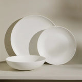 Stone Lain Taglio Bone China Dinnerware Set, 12-pieces