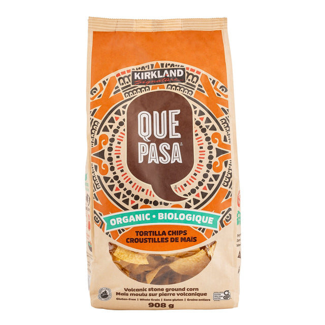 Kirkland Signature Organic Que Pasa Tortilla Chips, 908 g B6