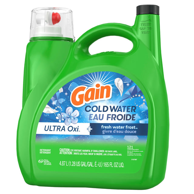 Gain Liquid High Efficiency Cold Water + Oxi Fresh Water Frost 4.87 L 121 Loads I5