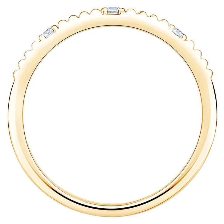 Round Brilliant Diamond Band (0.10 ctw)
