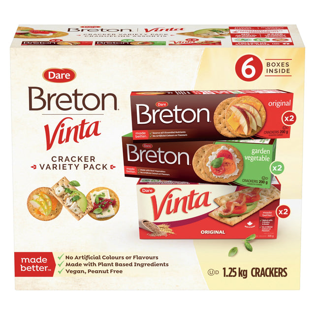 Dare Crackers Variety Pack, 1.25 kg F2