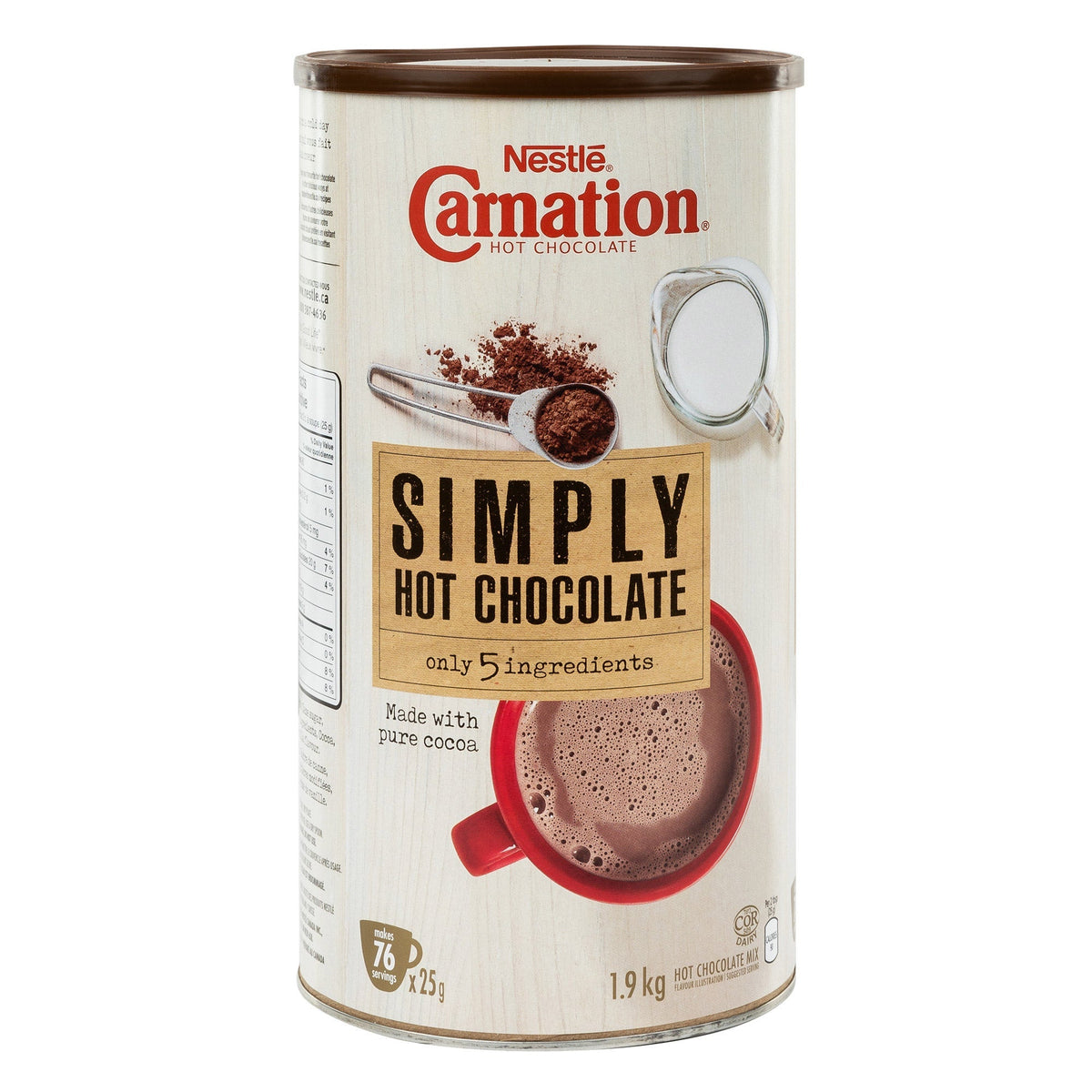 Carnation Simply Hot Chocolate, 1.9 kg