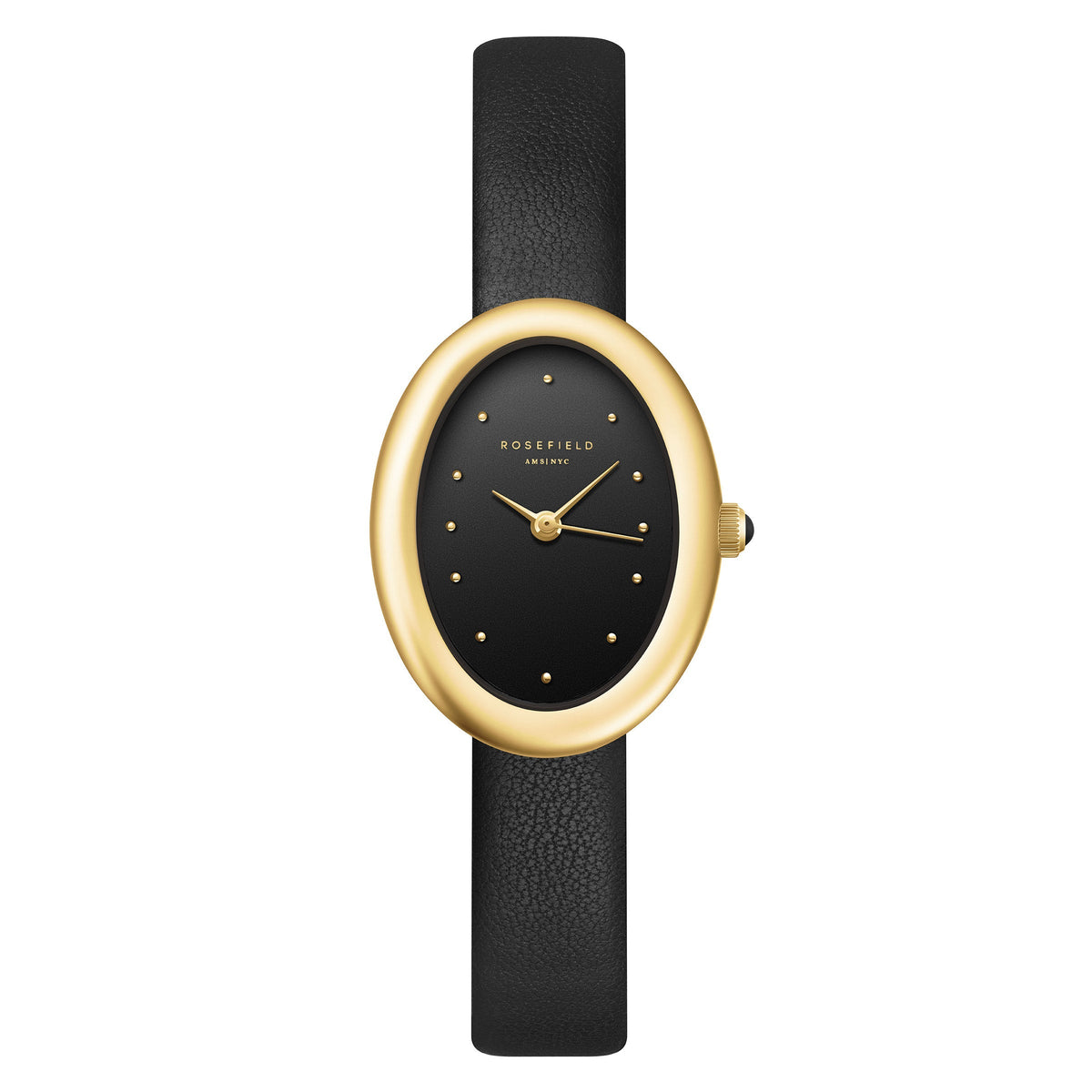 Rosefield Black Dial Women's Watch