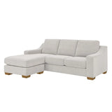Thomasville Dillard 2-piece Fabric Sofa with Reversible Chaise