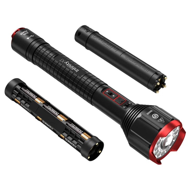 Infinity X1 10,000 Lumen Rechargeable Flashlight