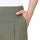 Nicole Miller Original Women's Linen Blend Short
