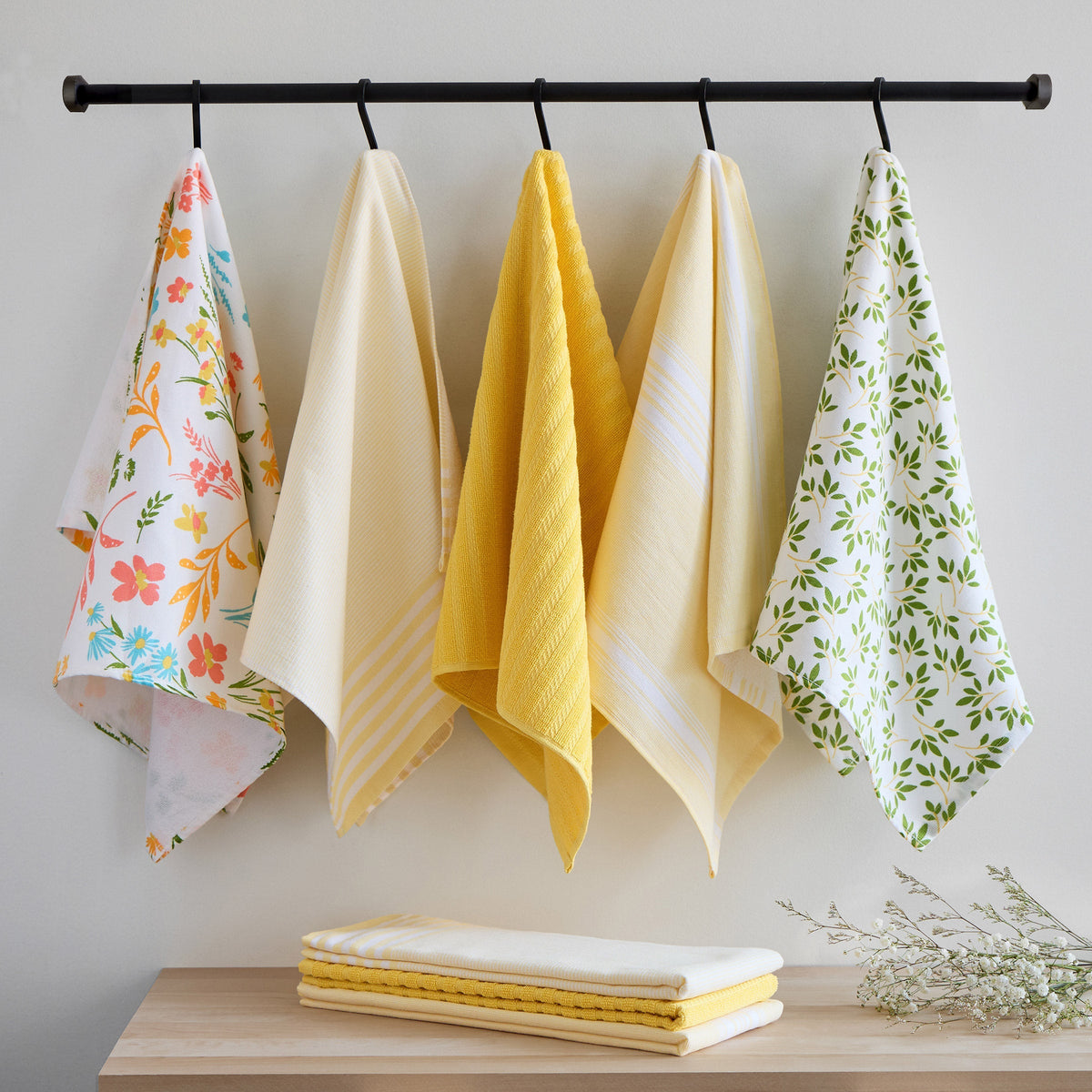 Mikasa Kitchen Towels, 8-pack