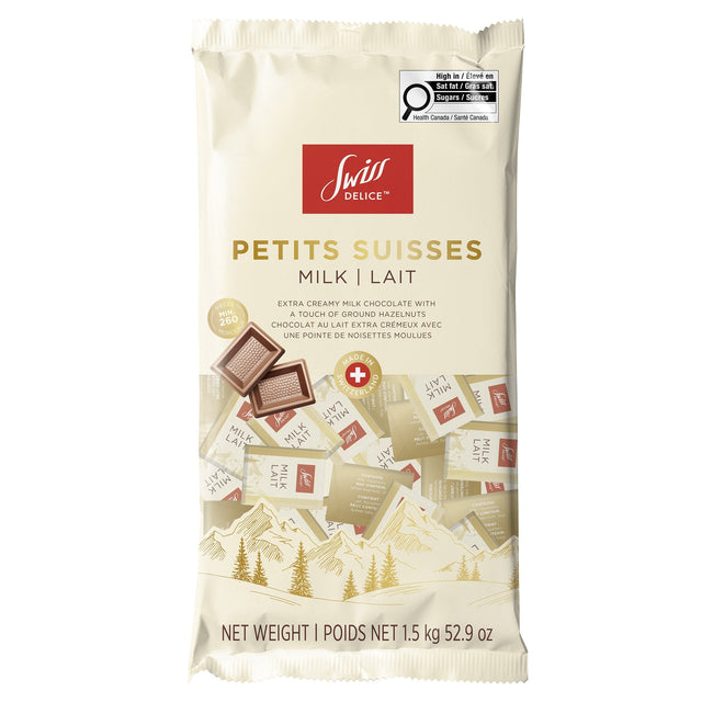 Swiss Delice, Milk Chocolates, 1.5 kg Z6