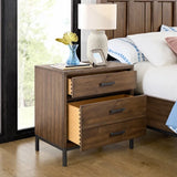 Glendale Heights 2-drawer Nightstand