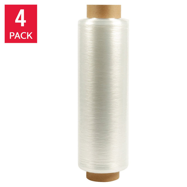 Sigma High Performance Pallet Wrap Shipping Stretch Film, 4-pack R6