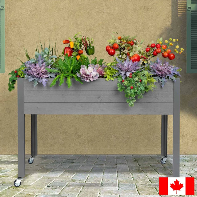 CedarCraft 81 cm (32 in.) Self-watering Elevated Planter T4