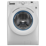GE 28 in. 5.3 cu ft. IEC White Front Load Washer with UltraFresh Vent System