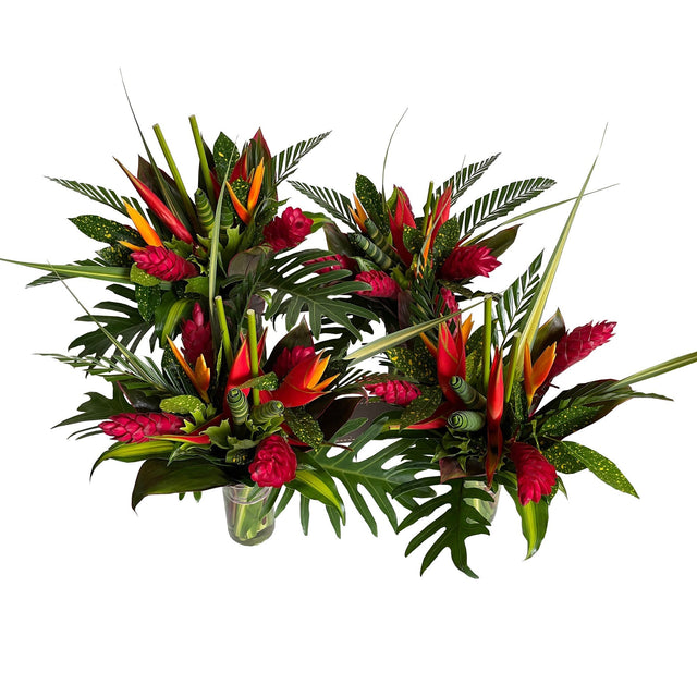 Tropical Wild Heliconia - 4 Bouquets M1