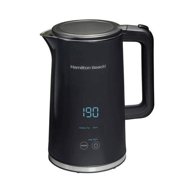 Hamilton Beach 1.7 L (1.8 qt.) Cool-Touch Digital Kettle E8