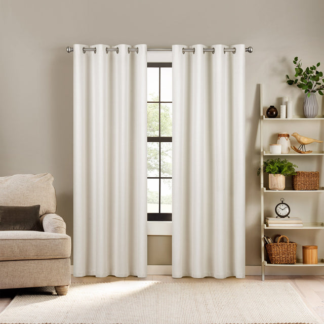 Eclipse DuoTech Collection Blackout Curtain Panel, 2-panel S9