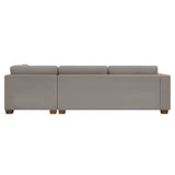 Thomasville Walsen 3-piece Fabric Sectional with Storage Ottoman