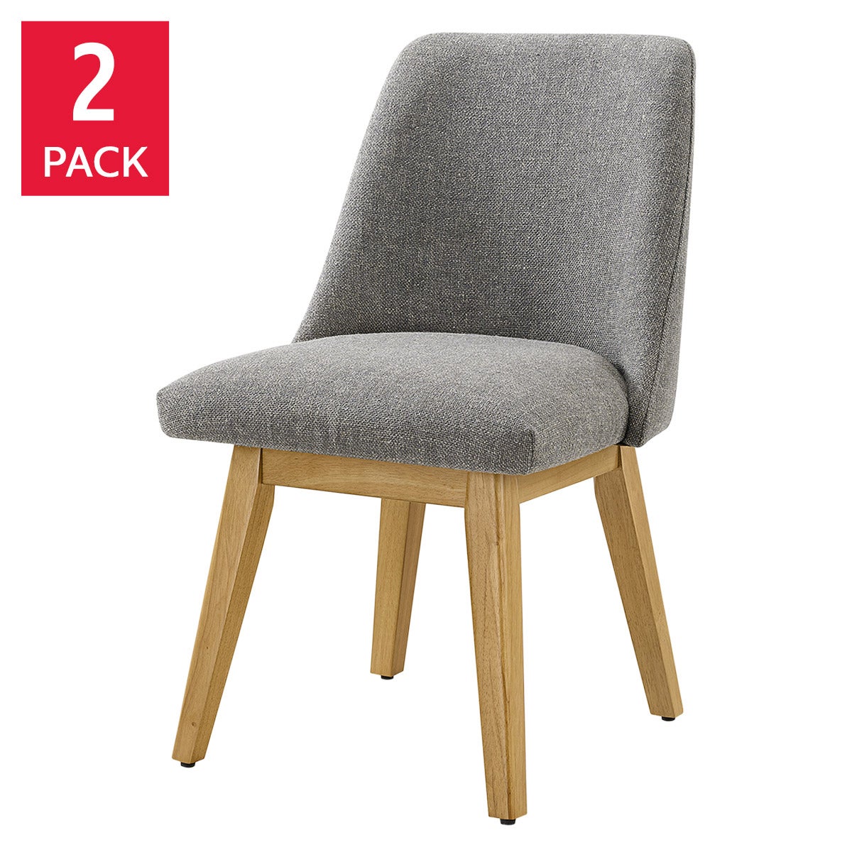 Aiden & Ivy Destin Fabric Dining Chair, 2-pack