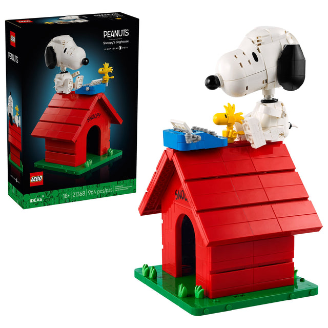 LEGO Ideas Peanuts: Snoopy's Doghouse 21368 O1