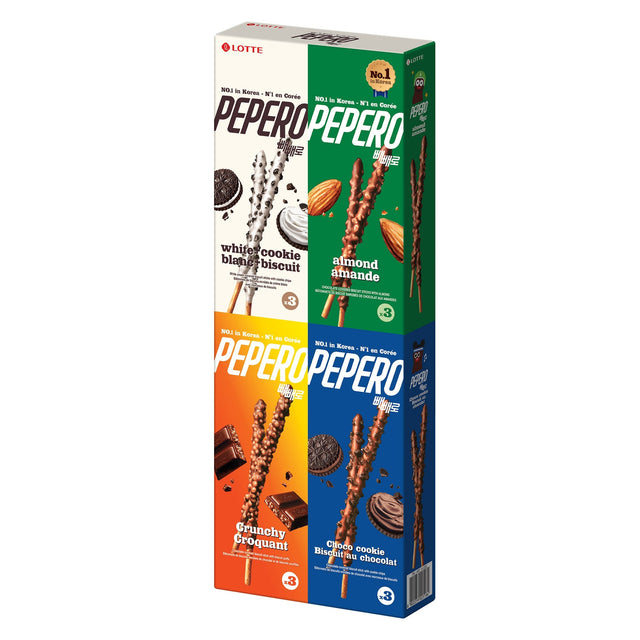 Lotte Pepero Assorted Pack, 405 g B8