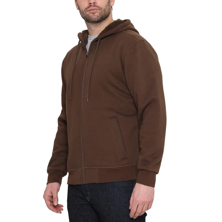 The B.C. Clothing Co. Men’s Plush Lined Full Zip Hoodie