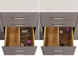 Studio Bathe Calais III Vanity in Mink Grey Finish with Engineered Stone Countertop